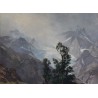Série de 3 grands tableau \"Montagnes\"