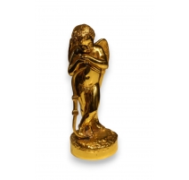 Bronze doré "Cupidon" signé CERVO