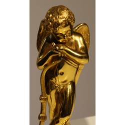 Bronze doré \"Cupidon\" signé CERVO
