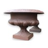  Vase Medicis en fonte brune sur  Moinat SA  - Antiquités décoration