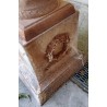  Urne avec têtes de lions et anneaux sur  Moinat SA  - Antiquités décoration