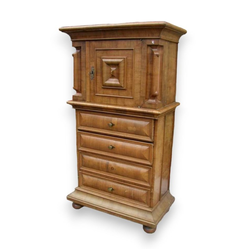 Windellade à 1 porte et 4 tiroirs sur  Moinat SA  - Antiquités décoration
