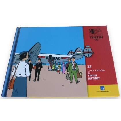 Livret Le Vol air India de Tintin au Tibet