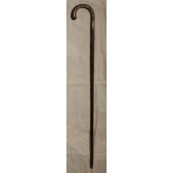 Canne crosse en argent 800