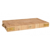 Planche à découper Salers en bois d'hévéa