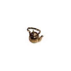 Théière miniature en argent