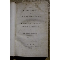 Livre "Aulus Gellius" Tome 2 & 3
