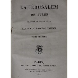 Livre "Jérusalem délivrée" 3 tomes