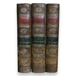 Livre \"Dictionnaire géographique\" 3 tomes