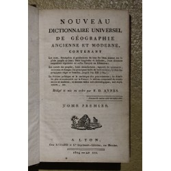 Livre \"Dictionnaire géographique\" 3 tomes