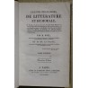 Livre "Cours de littérature" Tome 1 & 2