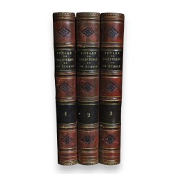 Livre \"Voyage en Angleterre et Ecosse\" 3 tomes