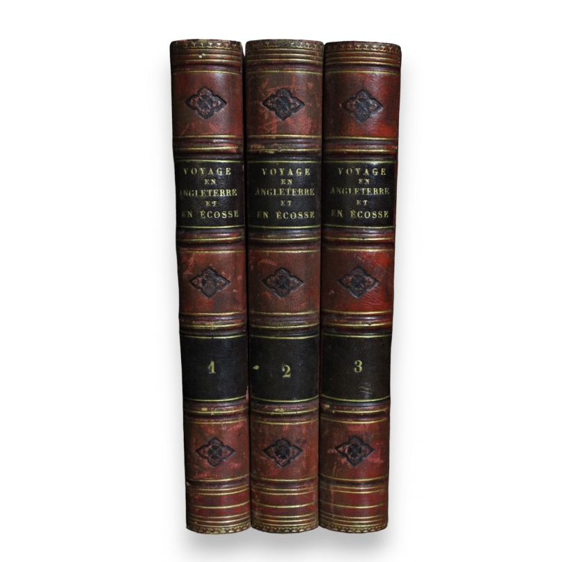 Livre "Voyage en Angleterre et Ecosse" 3 tomes