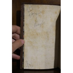 Livre "Pensées Diverses P. Mr BAYLE" Tome I & II
