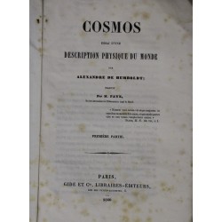 Livre \"Cosmos\" Première partie