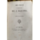 Livre "Oeuvres poétiques de J. Racine" Tome 2 & 3