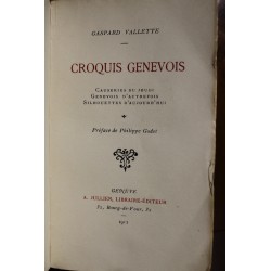 Livre "Croquis Genevois"