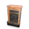 Beige-brown Parisian fireplace. At  Moinat SA  - Antiques and home décor
