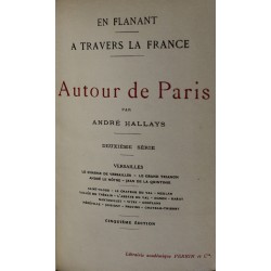 Livre "Autour de Paris" Tome 1 & 2