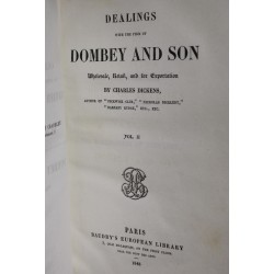 Livre "Dombey and son" Volume 2