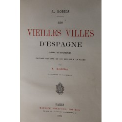 Livre "Les Vielles Villes d'Espagne"