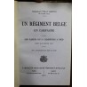 Livre "Un régiment belge en campagne"