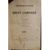 Livre "Droit comparé"