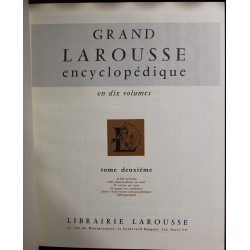 Livre "Grand Larousse encyclopédique"  10 Volumes