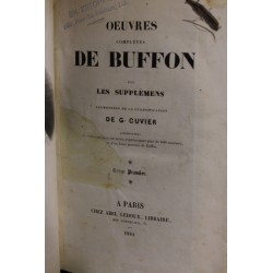 Livre "Oeuvres complètes de Buffon" 9 Volumes