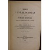 Livre \"Notices généalogiques\" Tome 6