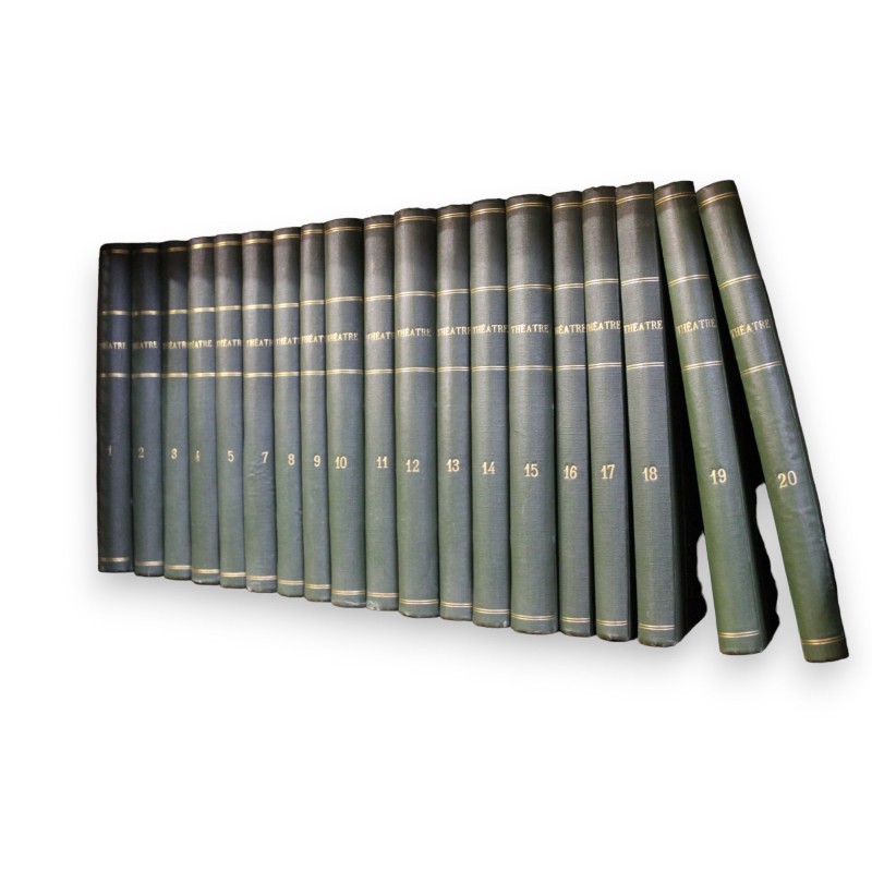 Livre \"Théatre\" 20 Volumes