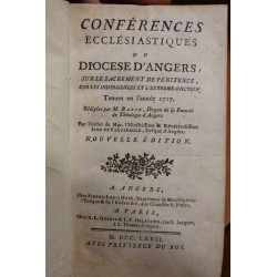 Livre \"Conférence ecclésiastiques\" 6 Tomes