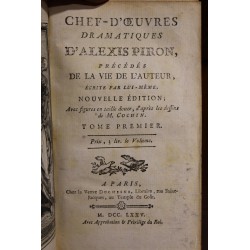 Livre \"Chef-d\'oeuvres de Piron\" Tome 1 & 2