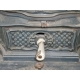 Enameled cast iron stove.