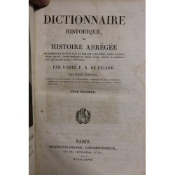 Livre \"Dictionnaire historique\" 17 tomes