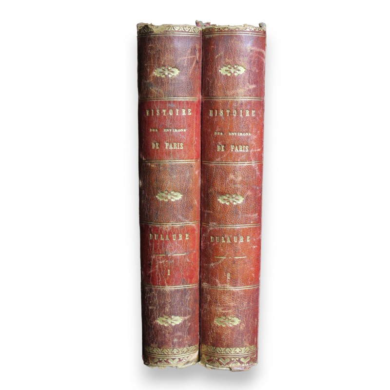 Livre \"Histoire de Paris\" Tome 1 & 2