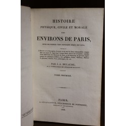 Livre \"Histoire de Paris\" Tome 1 & 2