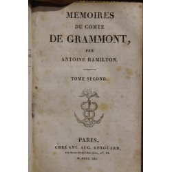 Livre \"Mémoires de Grammont\" Tome 1 & 2