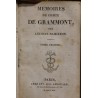 Livre \"Mémoires de Grammont\" Tome 1 & 2