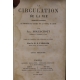 Livre "La circulation de la vie"