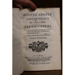 Livre "Histoire des Empereurs " Tome 1 & 2