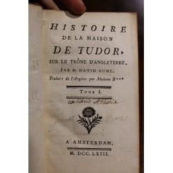 Livre "Histoire d'angleterre, Tudor" Tome 1 à 6