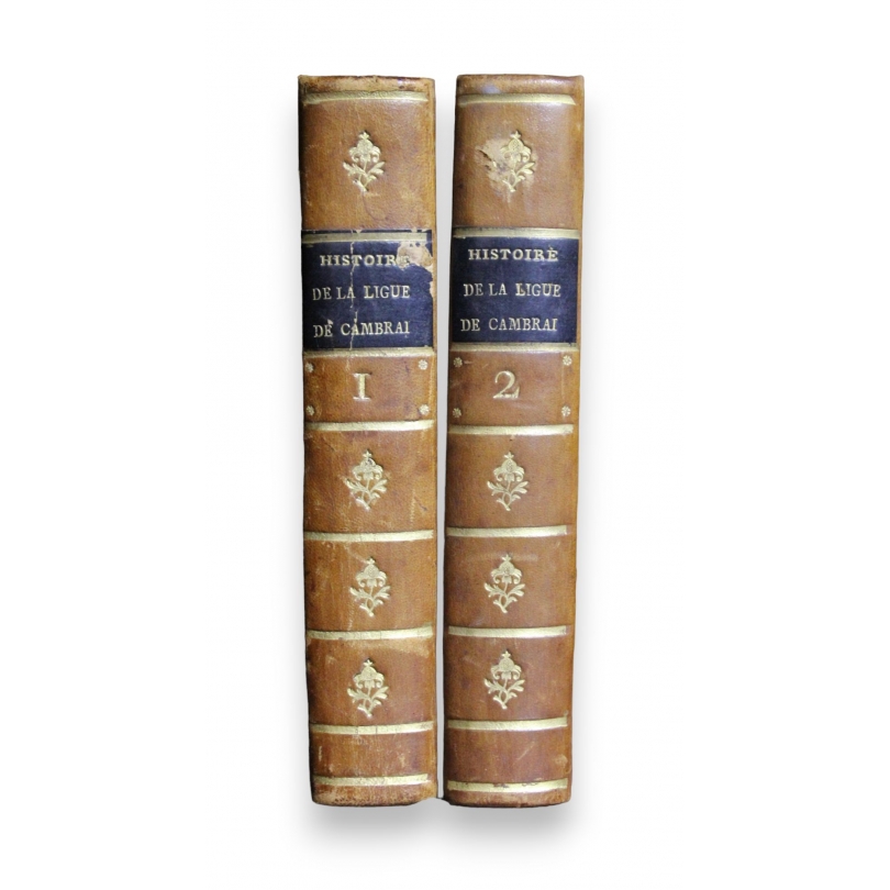 Livre "Histoire de la ligue de Cambrai" Tome 1 & 2