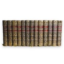 Livre \"Amusemens du Coeur\" 13 Tomes