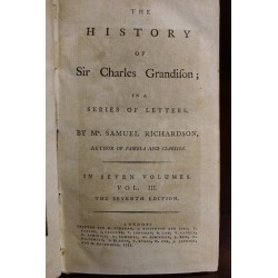 Livre "Grandison" Volume 3