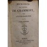 Livre \"Mémoires de Grammont\" Tome 1 & 2