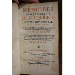 Livre \"Mémoires Feuquière\" Tome 1, 2 & 4