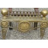 Paire de chenets Louis XVI. sur  Moinat SA  - Antiquités décoration