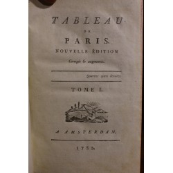 Livre \"Tableau de Paris\" Tome 1 à 8