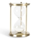 Sablier 30 minutes en laiton doré